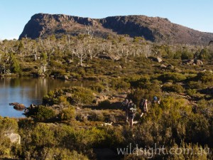 Hikers near Solomon's Jewels