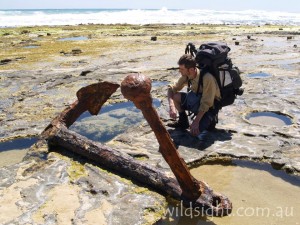 Marie Gabrielle anchor, Wreck Beach