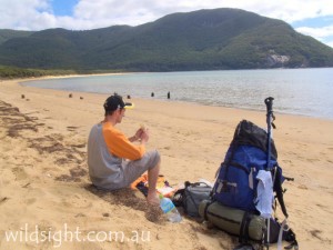 Lunch break at Sealers Cove