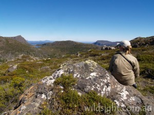 Looking towards King David's Peak from the summit of Mount Jerusalem