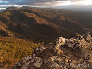 The Valley of Mystery at sunset