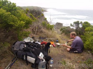 Lunch stop at Castle Cove