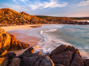 Wyadup Rocks at sunset