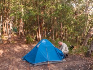 Blue Mountains, camp, tent, Ruined Castle