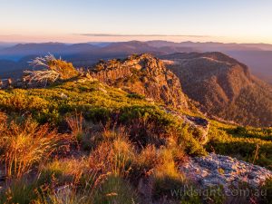 View south from Mount Cobbler